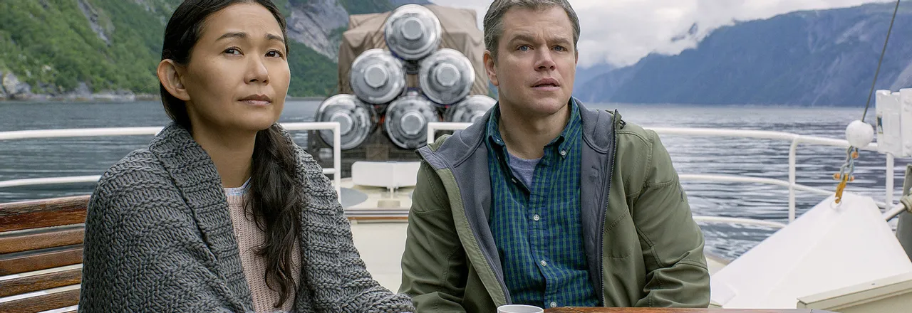 review, Downsizing, Downsizing, film, movie, latest movies, new movie, movie ratings, current movie reviews, latest films, recent movies, current movies, movie critics, new movie reviews, latest movie reviews, latest movies out, the latest movies, review film, latest cinema releases, Australian reviews, home entertainment, DVD, Blu-ray
