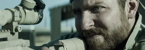 American Sniper - Heavy on the red, white and blue