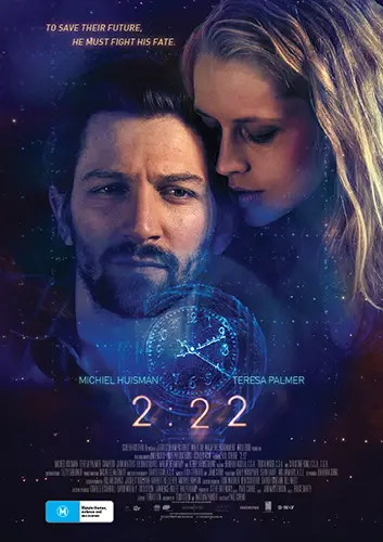 Theatrical poster of the movie '2:22'.
