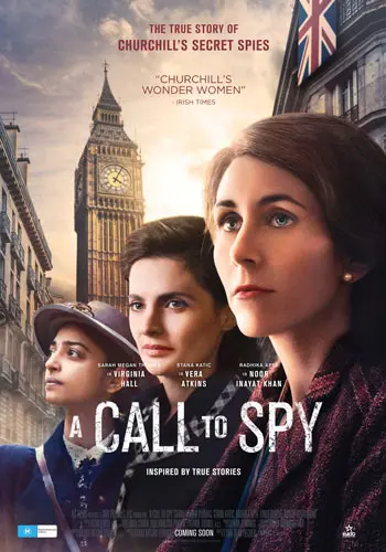 Theatrical poster of the movie 'A Call to Spy'.