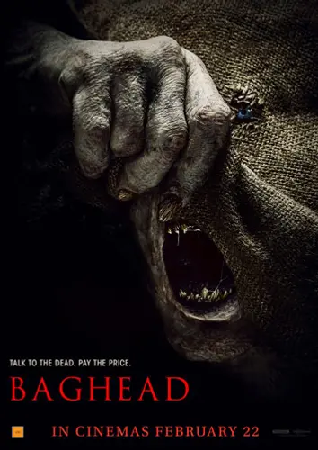 Theatrical poster of the movie 'Baghead'.