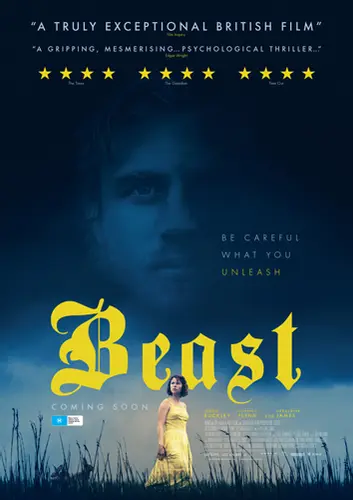Theatrical poster of the movie 'Beast'.