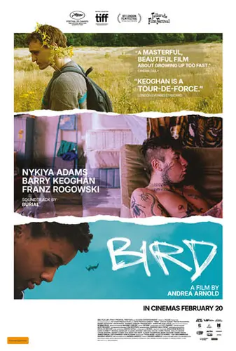Theatrical poster of the movie 'Bird'.