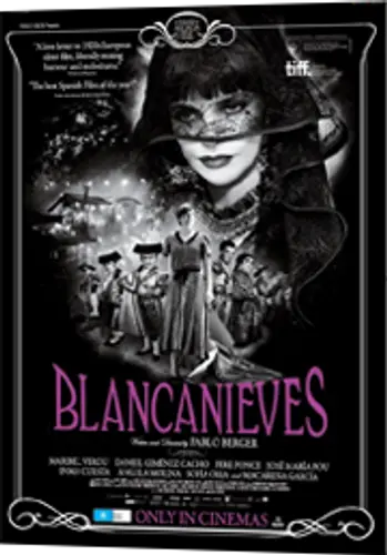 Theatrical poster of the movie 'Blancanieves'.