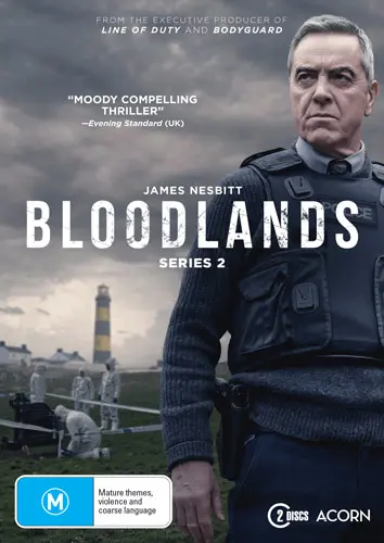 DVD of 'Bloodlands Series 2'.