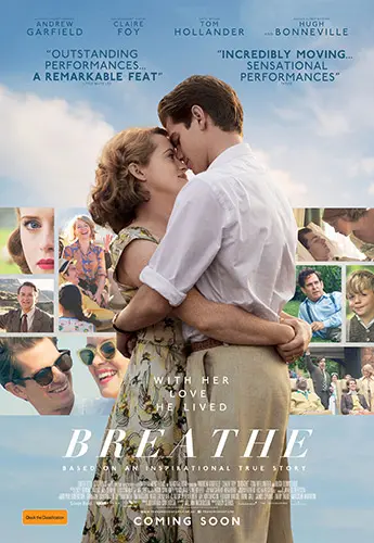 Theatrical poster of the movie 'Breathe'.