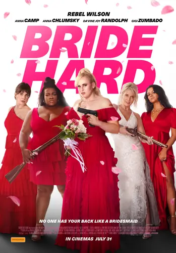 Theatrical poster of the movie 'Bride Hard'.
