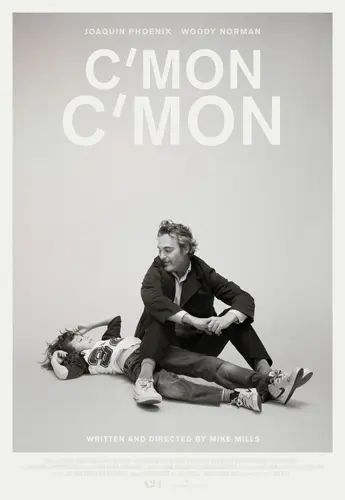 Theatrical poster of the movie 'C***mon C***mon'.