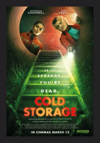 Theatrical poster of the movie 'Cold Storage'.