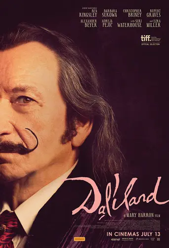 Theatrical poster of the movie 'Dalíland'.