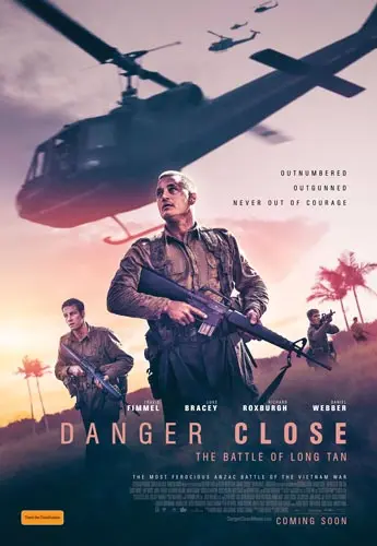 Theatrical poster of the movie 'Danger Close: The Battle of Long Tan'.