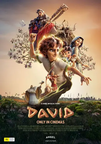 Theatrical poster of the movie 'David'.