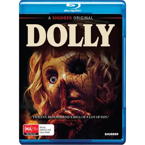 Blu-ray, DVD of 'Dolly'.