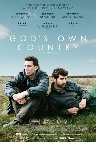 Theatrical poster of the movie 'God***s Own Country'.