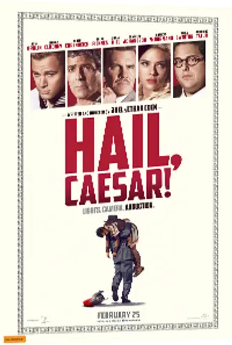 Theatrical poster of the movie 'Hail, Caesar!'.