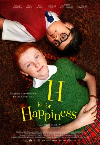 Theatrical poster of the movie 'H is for Happiness'.