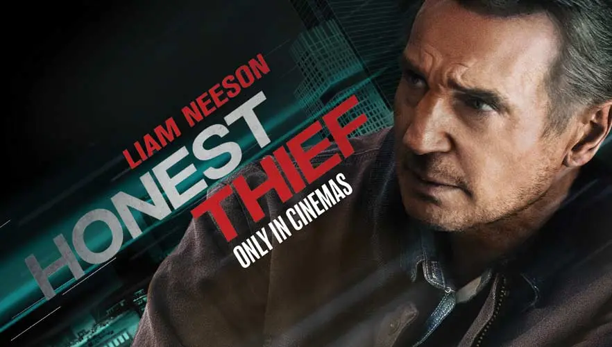 Theatrical poster of the movie 'Honest Thief'.