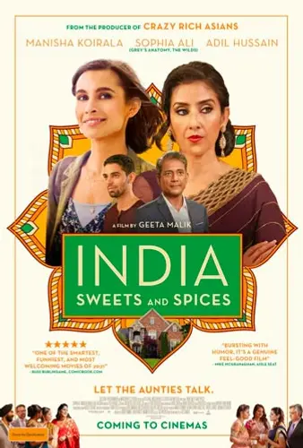 Theatrical poster of the movie 'India Sweets and Spices'.