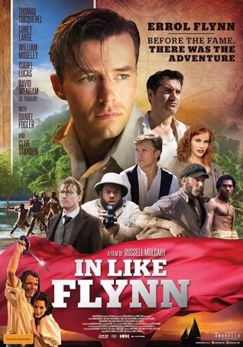 Theatrical poster of the movie 'In Like Flynn'.