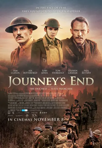 Theatrical poster of the movie 'Journey***s End'.