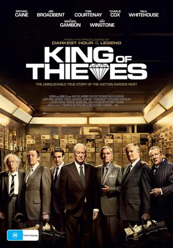 Theatrical poster of the movie 'King of Thieves'.