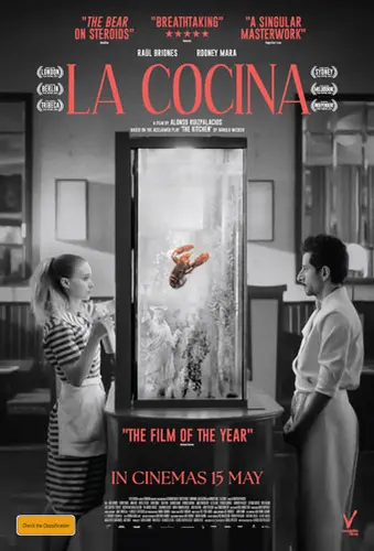 Theatrical poster of the movie 'La Cocina'.