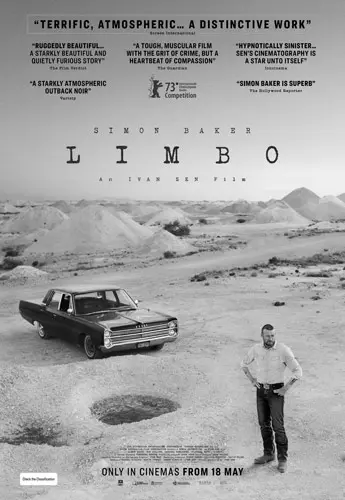 Theatrical poster of the movie 'Limbo'.