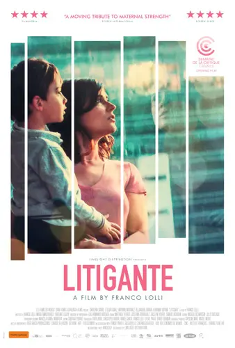 Theatrical poster of the movie 'Litigante'.