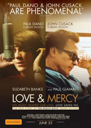 Theatrical poster of the movie 'Love & Mercy'.