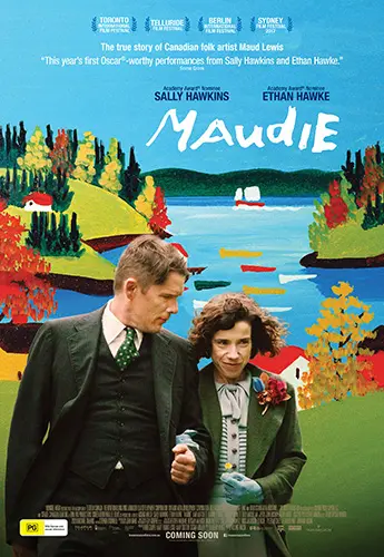 Theatrical poster of the movie 'Maudie'.