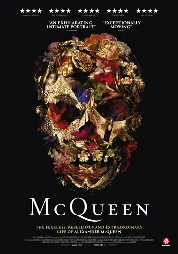 Theatrical poster of the movie 'McQueen'.