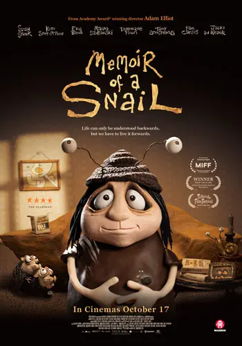 Theatrical poster of the movie 'Memoir of a Snail'.