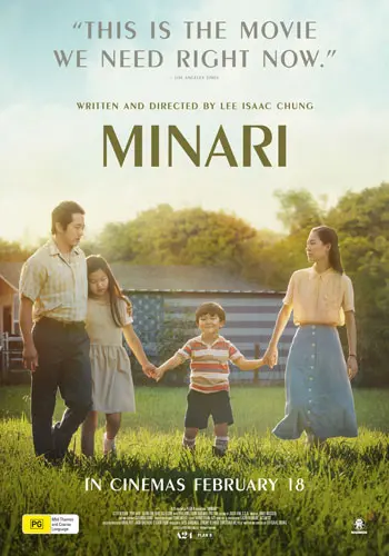 Theatrical poster of the movie 'Minari'.