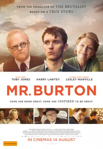 Theatrical poster of the movie 'Mr Burton'.