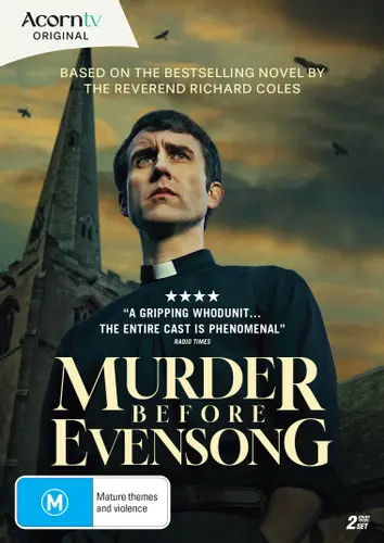 DVD of 'Murder Before Evensong: Season 1'.