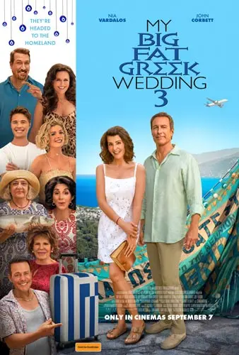 Theatrical poster of the movie 'My Big Fat Greek Wedding 3'.