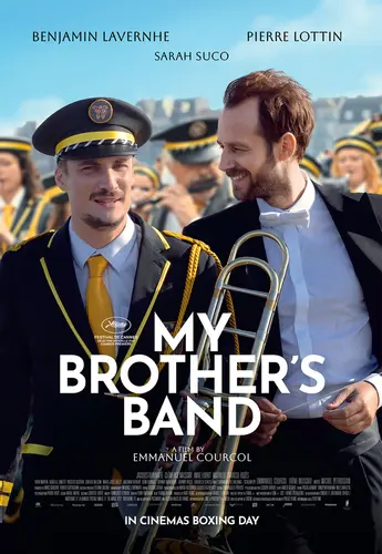 Theatrical poster of the movie 'My Brother's Band'.
