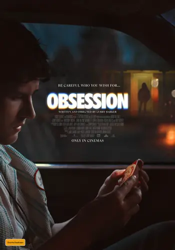 Theatrical poster of the movie 'Obsession'.