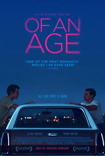 Theatrical poster of the movie 'Of An Age'.