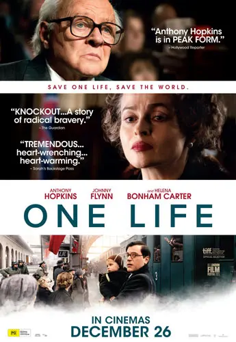 Theatrical poster of the movie 'One Life'.