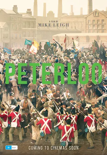 Theatrical poster of the movie 'Peterloo'.