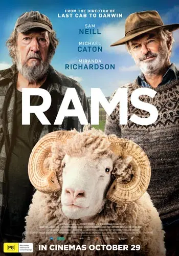 Theatrical poster of the movie 'Rams'.