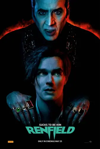 Theatrical poster of the movie 'Renfield'.