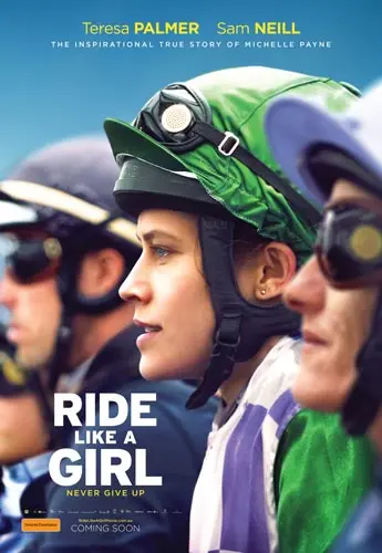 Theatrical poster of the movie 'Ride Like a Girl'.