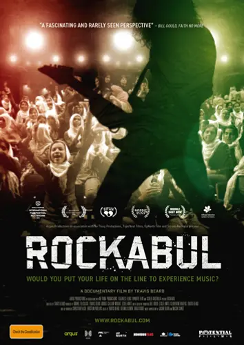 Theatrical poster of the movie 'Rockabul'.