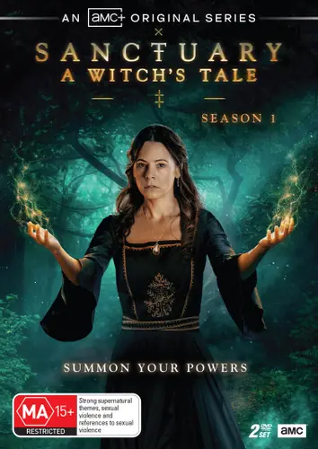 DVD of 'Sanctuary: A Witch's Tale Season 1'.