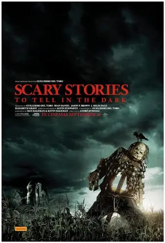 Theatrical poster of the movie 'Scary Stories to Tell in the Dark'.