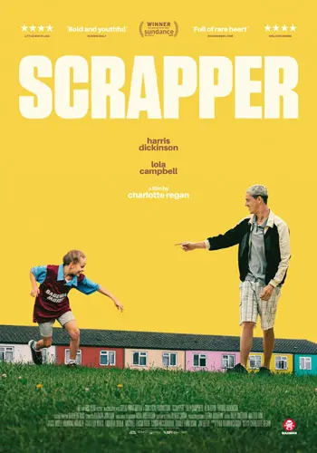 Theatrical poster of the movie 'Scrapper'.