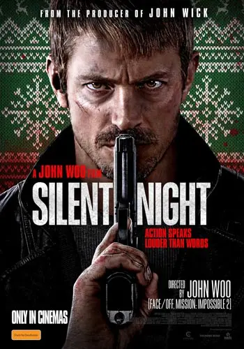 Theatrical poster of the movie 'Silent Night'.