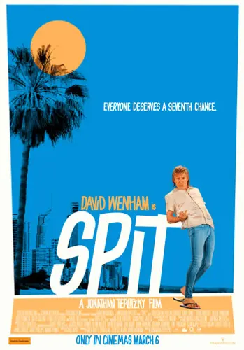 Theatrical poster of the movie 'Spit'.